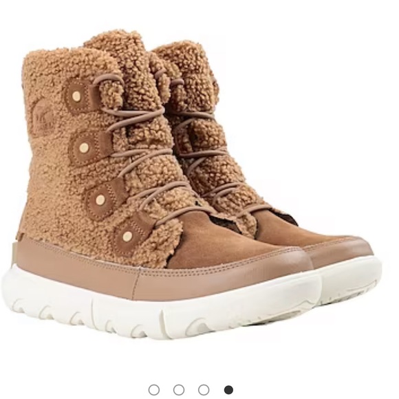 NWT EXPLORER™ II JOAN COZY SHERPA WINTER BOOT Delta Fawn Taupe Tan | Size 8.5 - Picture 2 of 11